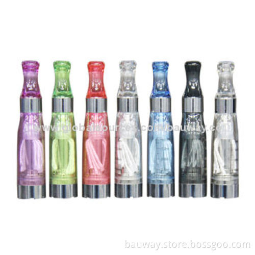 Long/Short Wick Rainbow Color eGo Series CE4 Clearomizers with 1.6mL Capacity